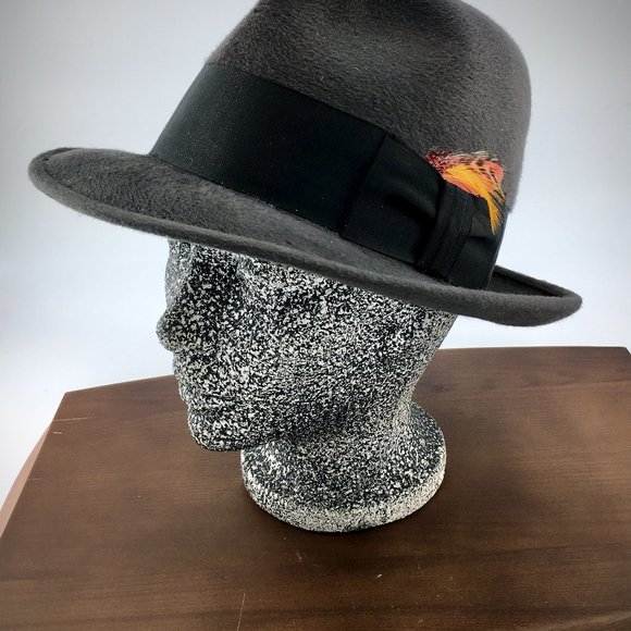 Vintage 1960-70's Biltmore Beaver Blend Fedora - Picture 1 of 10